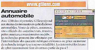 Auto Journal Janvier 2001