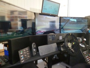 Simulateur de course automobile