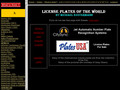 World License Plates